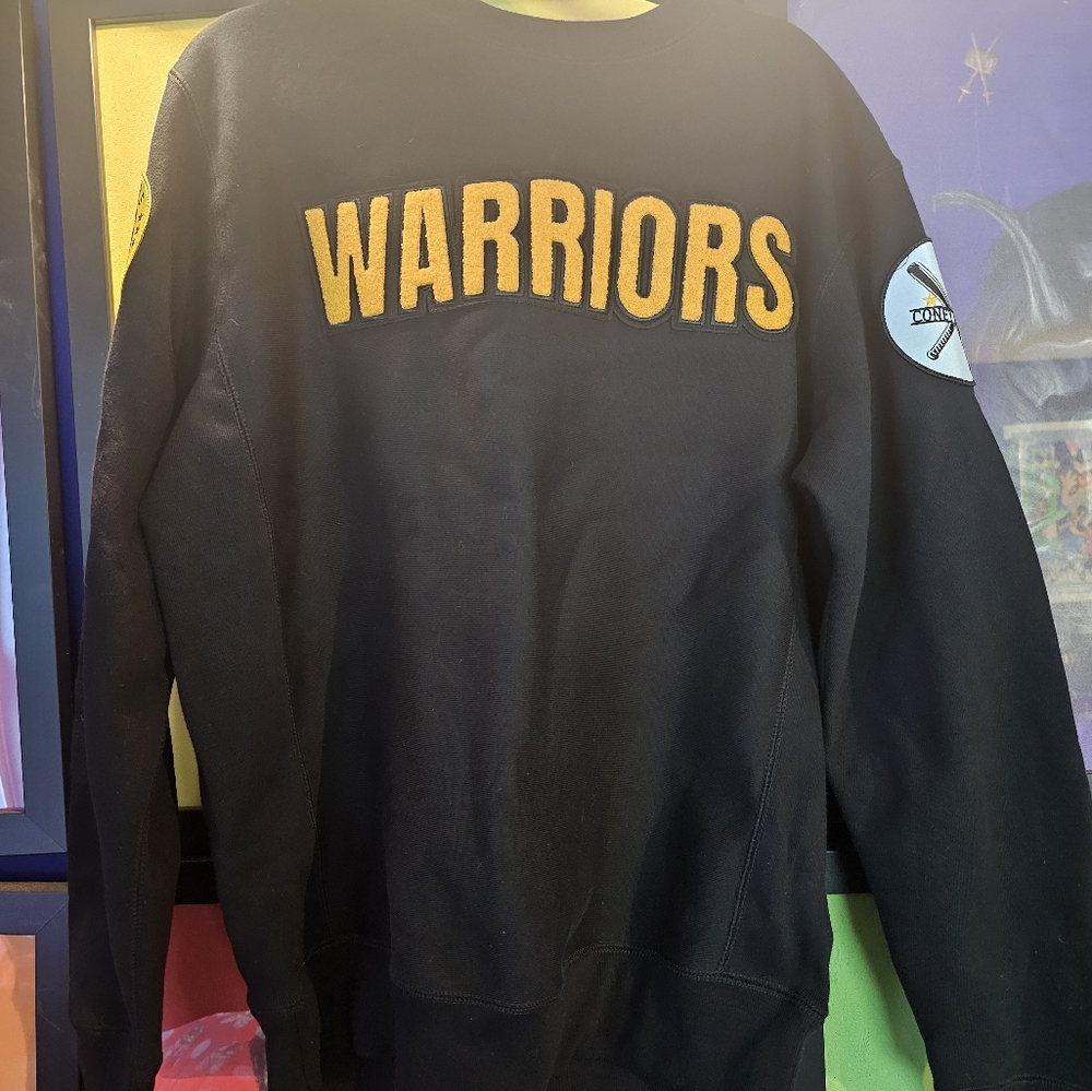 Warriors 45th anniversary custom crewneck